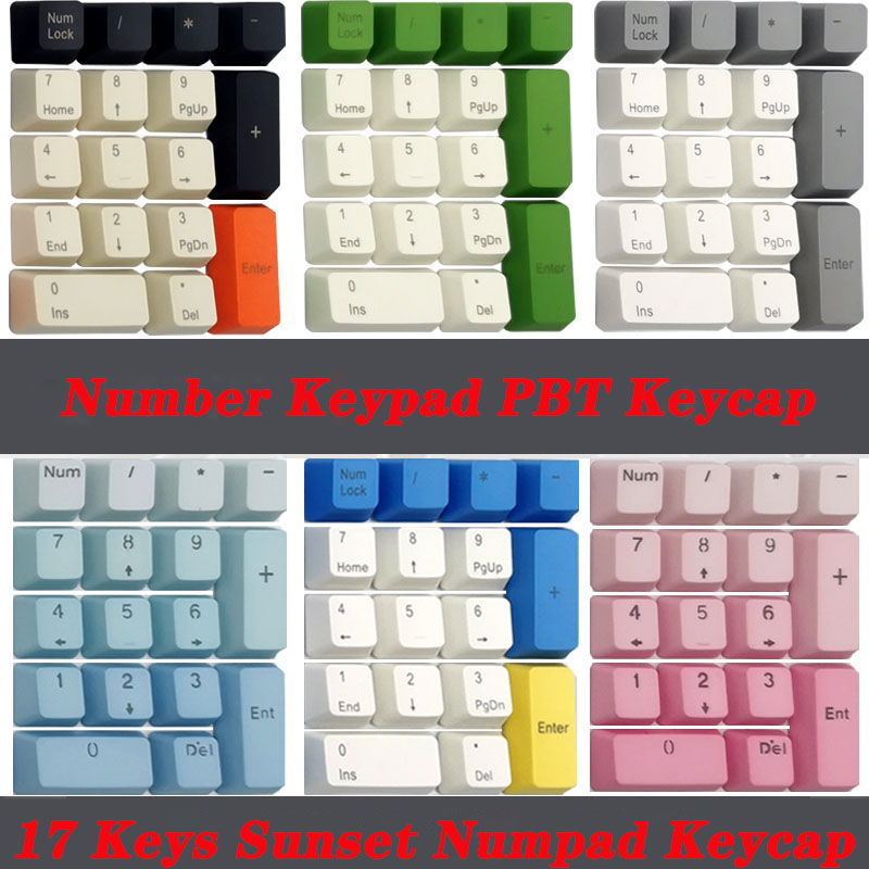Pbt Keycaps For Numeric Keypad Numpad - Bàn Phím Số Bàn Phím Cơ