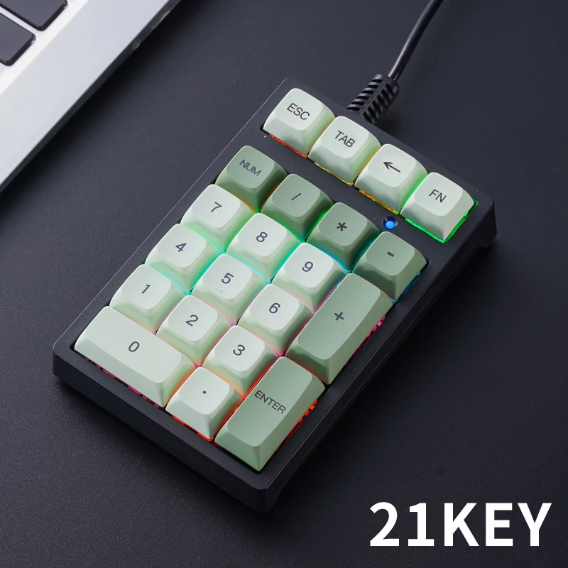 APAYADO T21 Mechanical Numpad  - đánh giá và giá Pbt Keycaps For Numeric Keypad Numpad