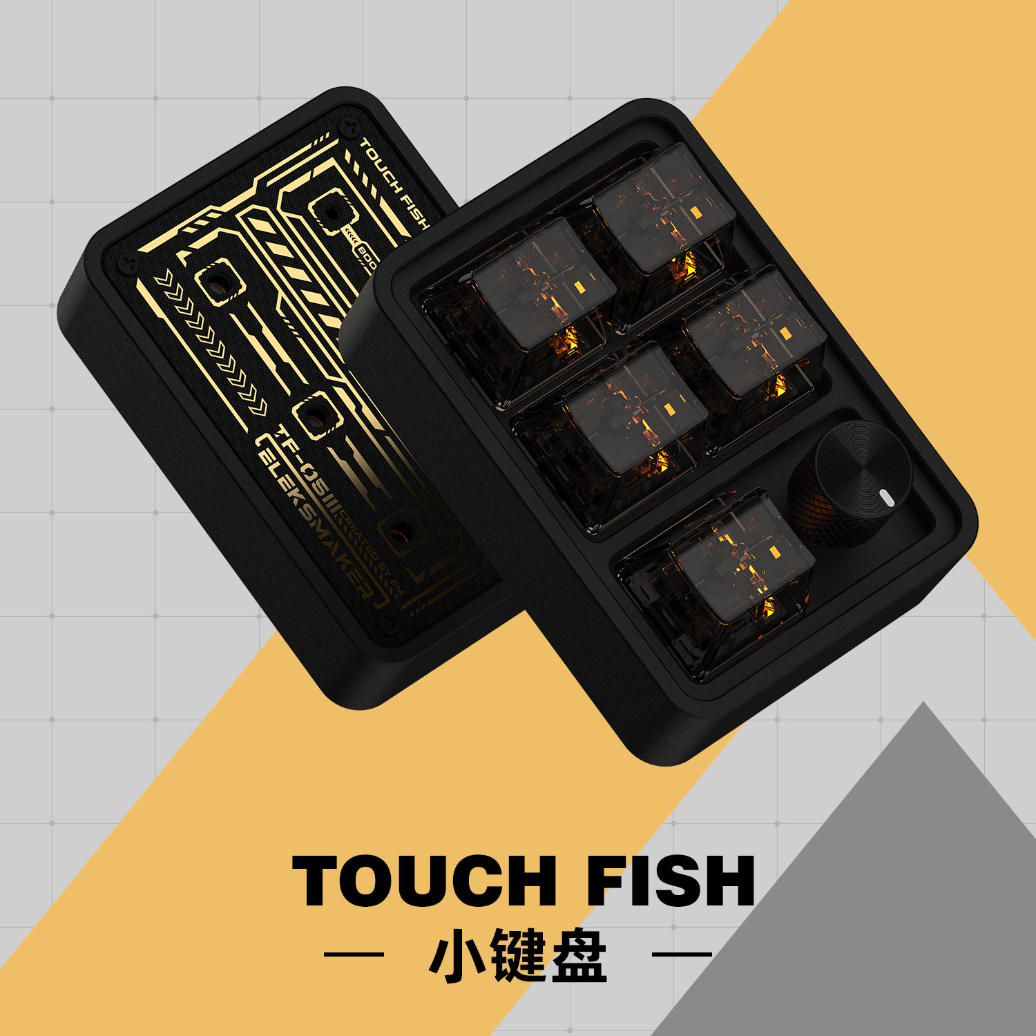 Custom EM CNC Alloy Micro Keyp - đánh giá và giá Custom Number Pad Macro Keypad Programmable