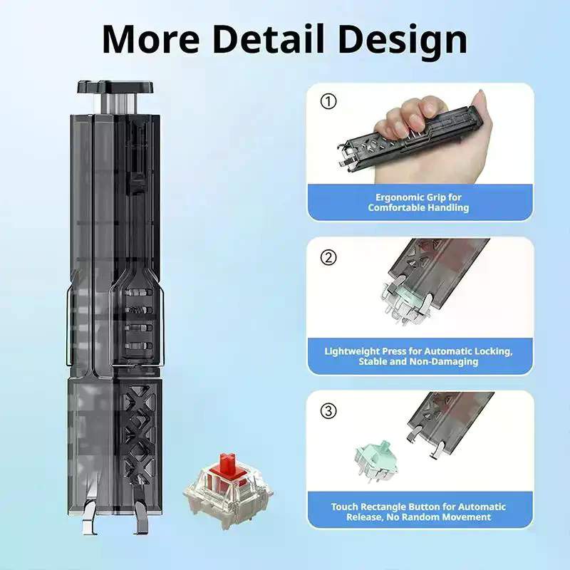 2 In 1 Keyboard Keycap Switch  - đánh giá và giá Keycap Puller Switch Puller 2 In 1