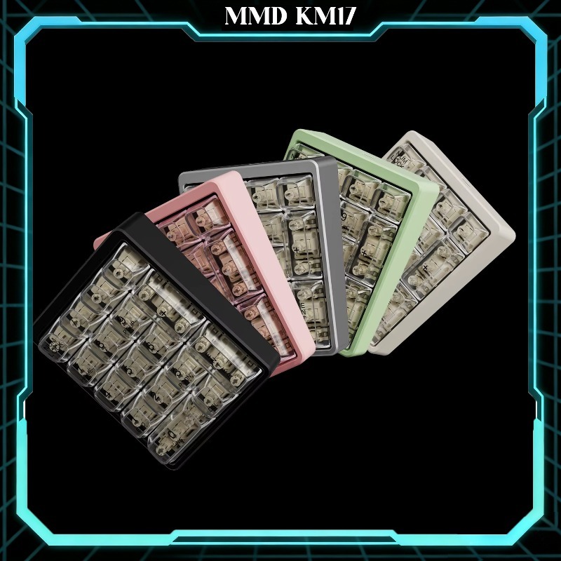 MMD 17 Key Tri-mode Wireless M - đánh giá và giá Mechanical Numpad Hot Swap Rgb Wireless