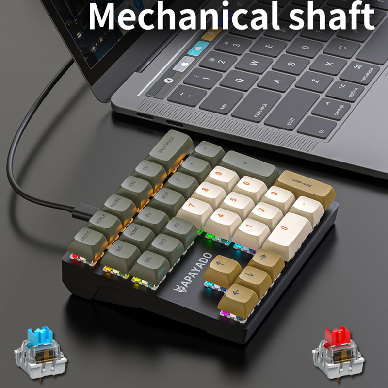 K33 Mechanical Numeric Keypad  - đánh giá và giá Pbt Keycaps For Numeric Keypad Numpad