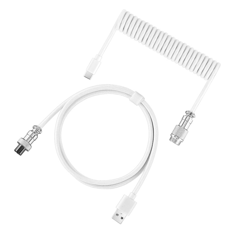 Coiled Keyboard Cable Type C t - đánh giá và giá Type C Detachable Cable Coiled Keyboard