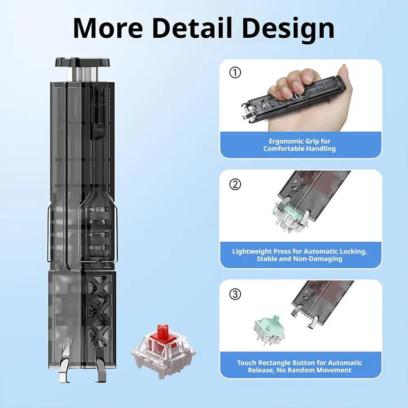 Mechanical Keyboard Removal Ki - đánh giá và giá Keycap Puller Switch Puller 2 In 1