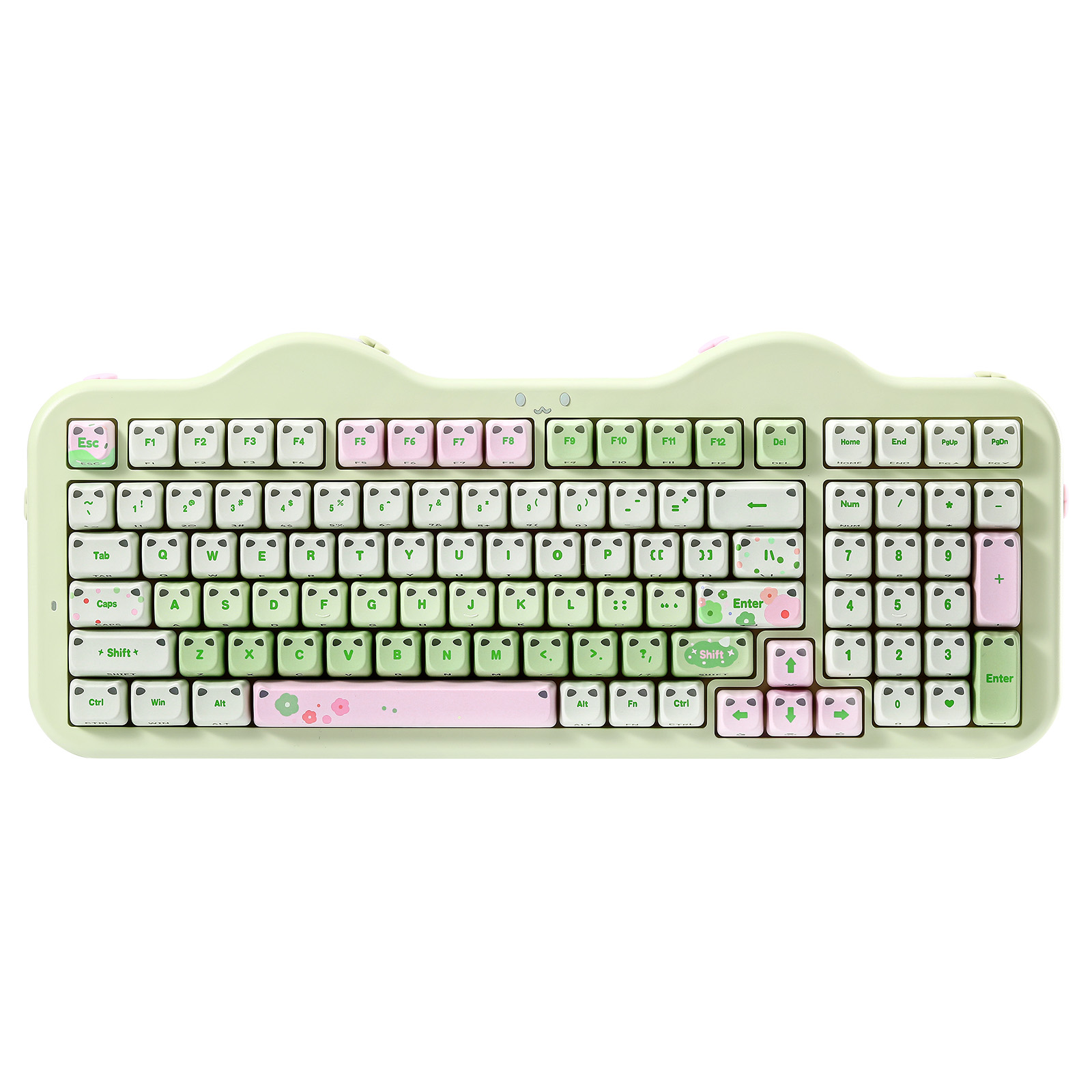 YUNZII C98 Translucent MAO Wir - đánh giá và giá Mechanical Numpad Hot Swap Rgb Wireless