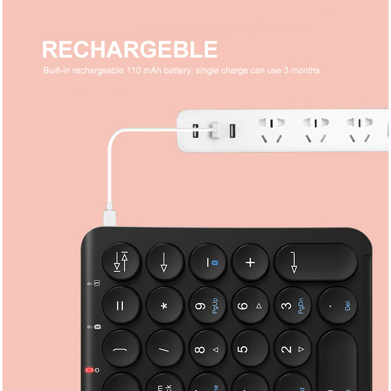 BOW 22 Keys Wireless Number Pa - đánh giá và giá Pbt Keycaps For Numeric Keypad Numpad