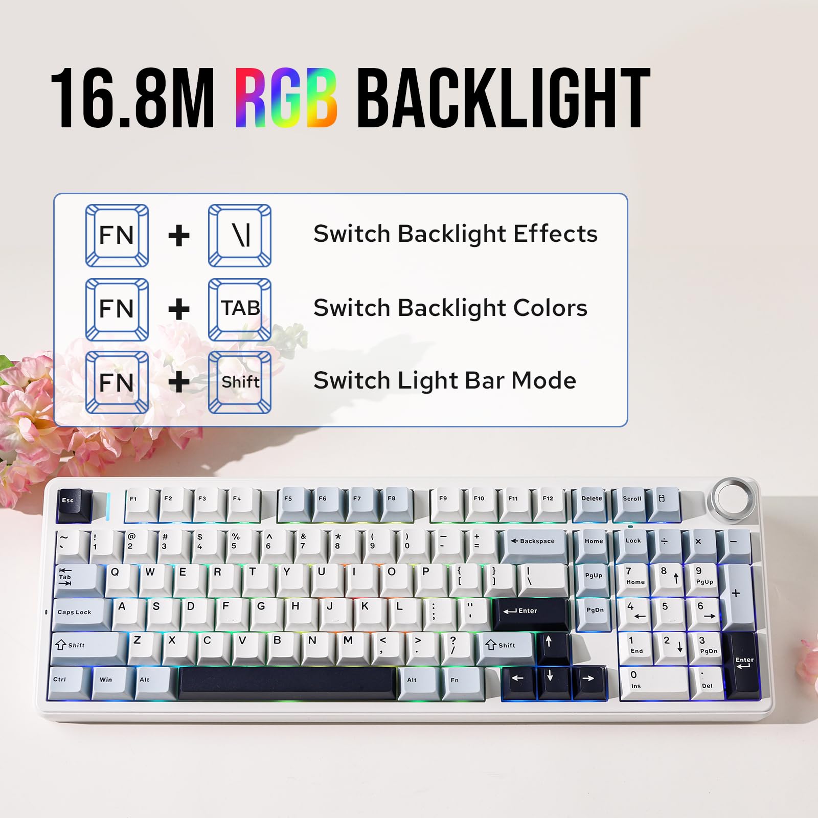 AULA F99 96% Wireless Gaming M - đánh giá và giá Mechanical Numpad Hot Swap Rgb Wireless