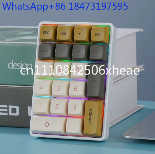 FREEWOLF K21 Wireless Mechanic - đánh giá và giá Mechanical Numpad Hot Swap Rgb Wireless
