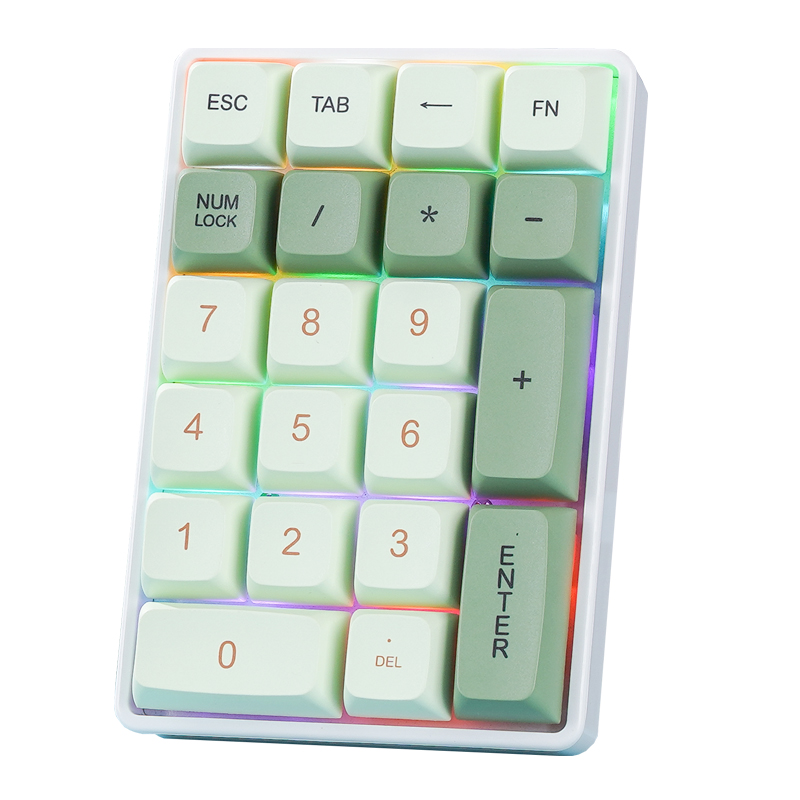 FREEWOLF K21 Wireless Mechanic - đánh giá và giá Mechanical Numpad Hot Swap Rgb Wireless