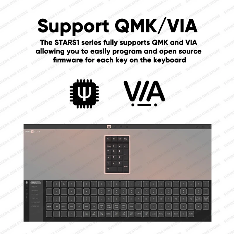 Weikav Stars21 Numpad Kits Wir - đánh giá và giá Mechanical Numpad Hot Swap Rgb Wireless